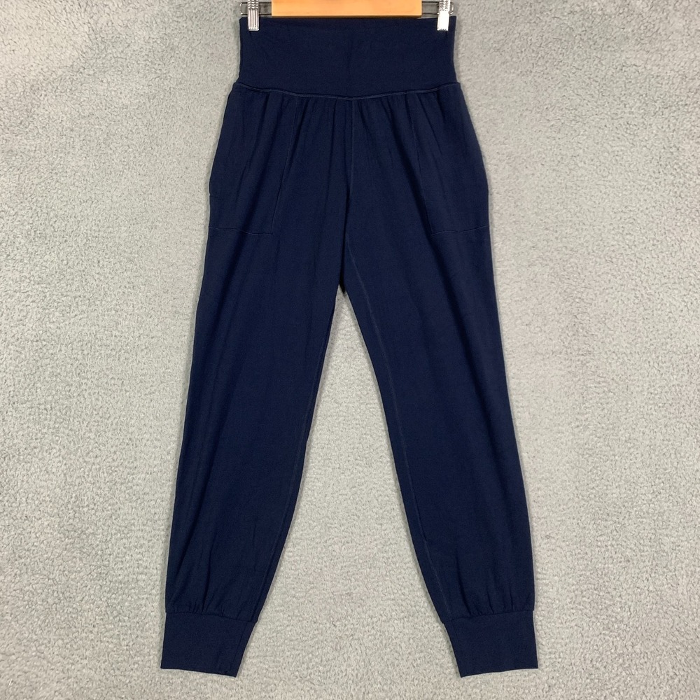 Athleta Salutation Jogger Women's Small Navy High Rise PowerVita Lounge Athletic